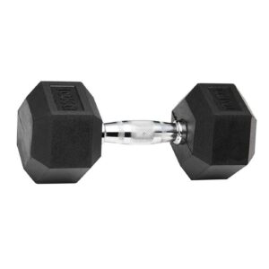 Gantera hexagonala cauciucata 2,5 - 60 kg Dayu Fitness DAYU-FITNESS