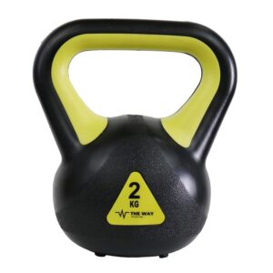 Gantere Kettlebell, 2 kg, 4 kg, 6 kg, 8 kg, Vinil, TheWay Fitness THEWAY