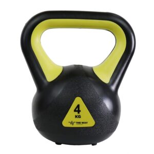 Gantera Kettlebell 4 kg, Vinil, TheWay Fitness THEWAY