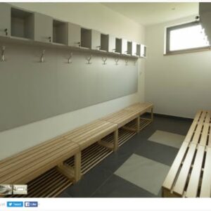 BANCA PENTRU VESTIARE DIN LEMN,2 M,COD 243 LEMN