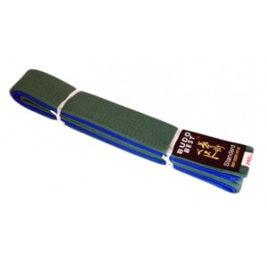 Centura bicoloră verde-albastru 50/50