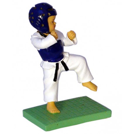 figurina-taekwondo-albastru