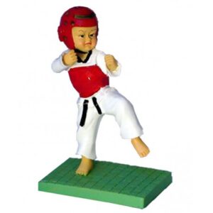 Figurina Taekwondo - Protectii Rosii