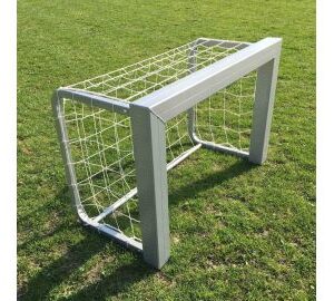 Miniporti fotbal 90x60 cm, aluminiu, cu plase