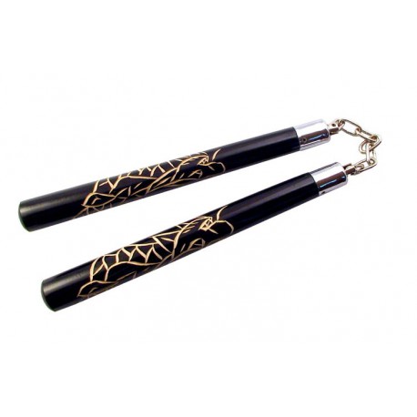 nunchaku-gravat-cu-lant