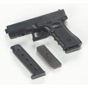 Pistol cauciuc cu incarcator ce se poate scoate M-002A