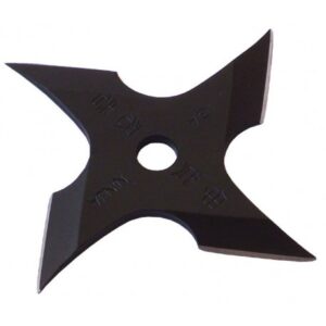 Steluță ninja 4 colțuri - carbon