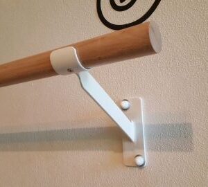 SUPORT METALIC SIMPLU PENTRU BARA BALET, COD 113-SUPORT SIMPLU