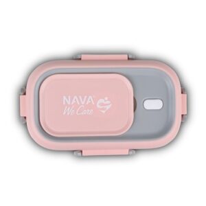 Capac lunchbox Nava roz
