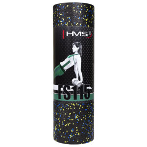 Cilindru yoga HMS FS115 Negru/Albastru/Galben 45cm