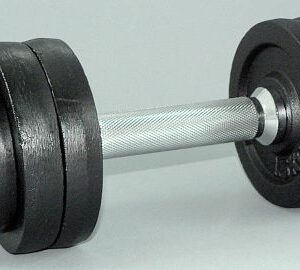 Gantera 10.5 kg, din otel, reglabila