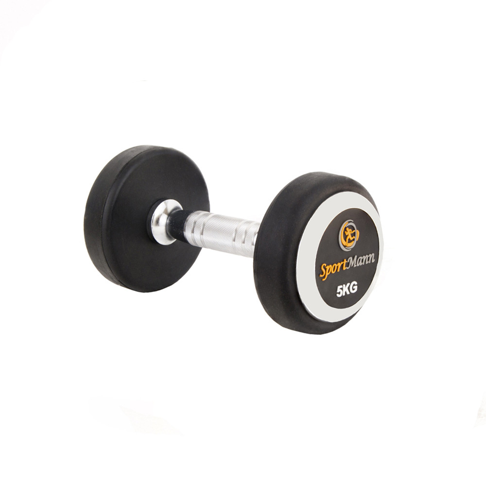 gantera-cauciucata-sportmann-deluxe-5-kg