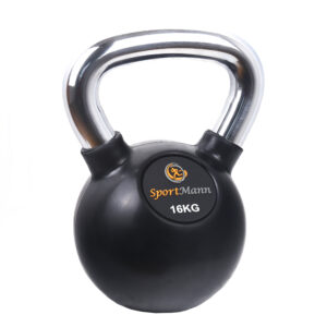 Gantera Kettlebell cauciucata 16kg Sportmann