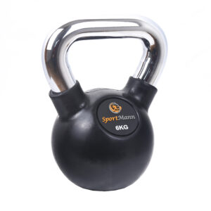 Gantera Kettlebell cauciucata 6kg Sportmann
