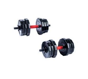 Gantere reglabile 20 kg, forma dodecagon