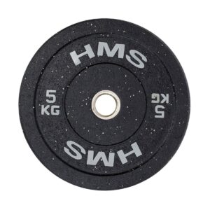 Greutate cauciucata 5 kg/51 mm HMS HTBR05-gri