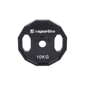 Greutate cauciucata 10kg/31mm inSPORTline Ruberton