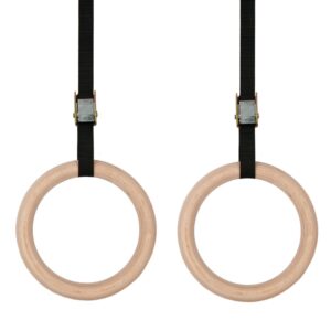 Inele Gimnastica Lemn Sportmann