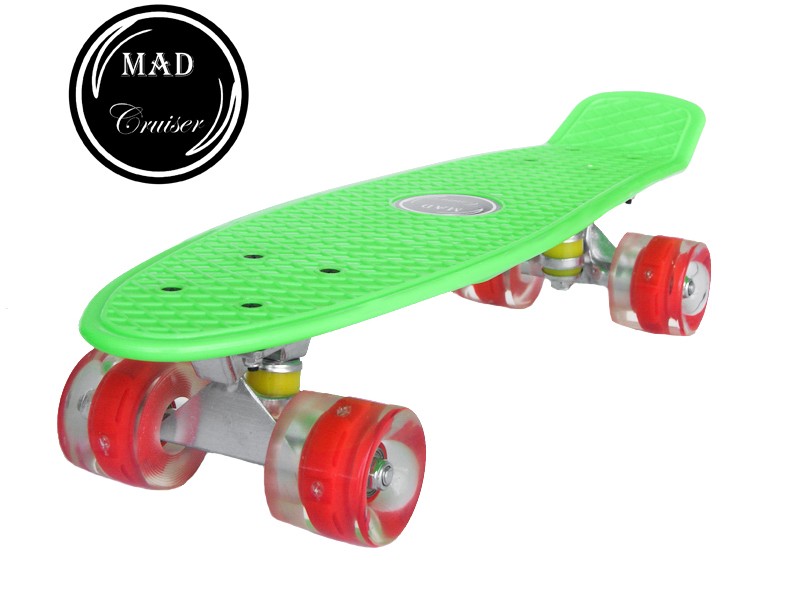 penny-board-mad-cruiser-cu-roti-led-abec-7-verde