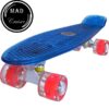 Penny board Mad Cruiser Full Led-albastru