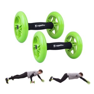 Roata exercitii inSPORTline Ab Roller Double