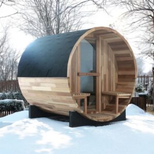 Sauna Exterioar? inSPORTline Viduor 400 ? lemn de cedru