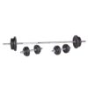 Set de gantere  inSPORTline Castblack 160 + 40/30 mm 80 kg