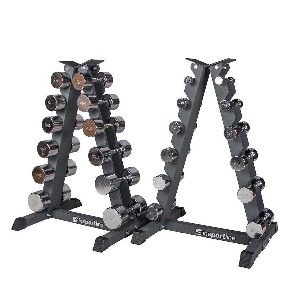 set-gantere-si-2-suporturi-insportline-crossteel-2-x-1-14-kg