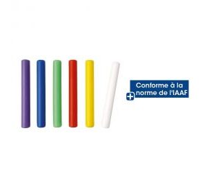 Stafeta atletism PVC, norme IAAF