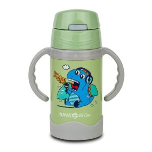 Sticla termoizolanta Nava We care 300 ml verde