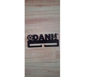 Suport medalii simplu personalizat cu nume si figurina - RESIGILAT