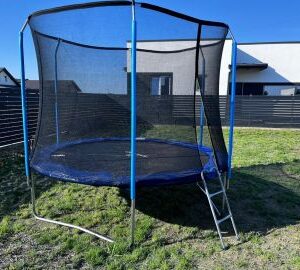 Trambulina Safety 305 cm, cu plasa protectie si scara