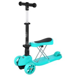 Trotineta 2in1 Nils Fun HLB12 2in1, 120 mm, Albastru