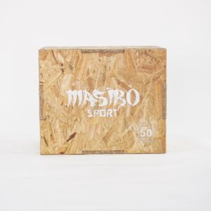 Cutie pliometrică din lemn Masibo Sport